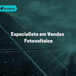 Imagem principal do produto Especialista em Vendas - Fotovoltaico