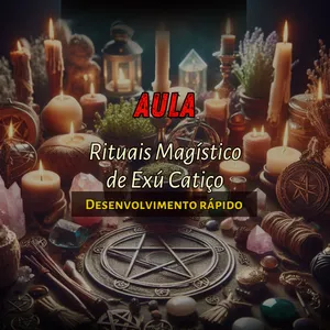 Imagem de capa para o Curso online Desenvolvimento rápido de rituais magístico de&nbsp;Exú&nbsp;Catiço