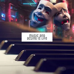 Imagen de portada para Evento online El mundo de la musica y la actuacion 