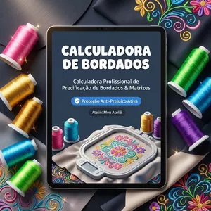 Imagem do curso Calculadora e Curso de Precificação de Bordados - Artrelados