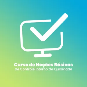 Imagem de capa para o Curso online Curso de Noções Básicas de Controle Interno de Qualidade