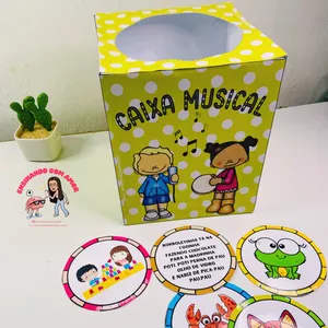 Imagem de capa para o Ebook Caixa Musical