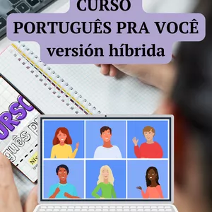 Imagem do curso CURSO PORTUGUÊS PRA VOCÊ 1 HÍBRIDO