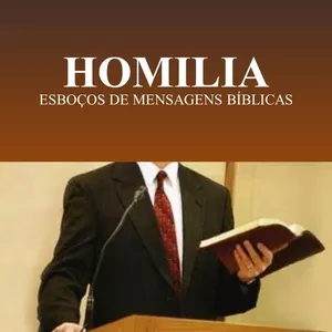 Imagem de capa para o Ebook Homilia - Esboços de mensagens bíblicas - Volume III