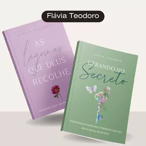 Imagem de capa para o Curso online Leve Junto: Livros Gerando no Secreto e As Lágrimas que Deus Recolhe