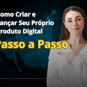 Imagem de capa para o Ebook Como Criar e Lançar Seu Próprio Produto Digital: Passo a Passo