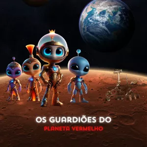 Imagem de capa para o Ebook  Ebook-Os Guardiões do Planeta Vermelho.