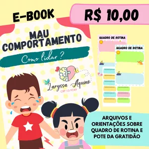 Imagem de capa para o Ebook MAU COMPORTAMENTO, COMO LIDAR?