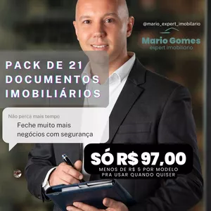 Imagem de capa para o Ebook Pack 21 Documentos Imobiliários