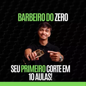 Imagem de capa para o Curso online Barbeiro do Zero 
