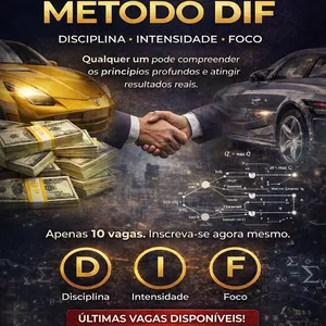 Imagem de PROTOCOLO ANTIPROCRASTINAÇÃO - Método DIF Disciplina • Intensidade • Foco  criado por SILVIO RODRIGUES CARVALHO FUTRE JUNIOR na hotmart