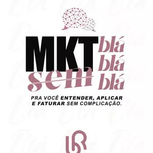 Imagem de capa para o Ebook Marketing sem blá blá blá