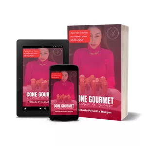 Imagem de capa para o Ebook Cone Gourmet Lucrativos de Sucesso