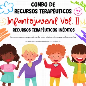 Imagem de capa para o Ebook Combo de Recursos Terapêuticos InfantoJuvenil Vol 2