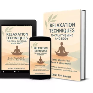 Cover image for Ebook Relaxation Techniques to Calm the Mind and Body : Gentle Ways to Find Peace in a Busy World