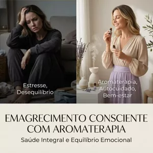 Imagem de capa para o Curso online Emagrecimento Consciente com Aromaterapia