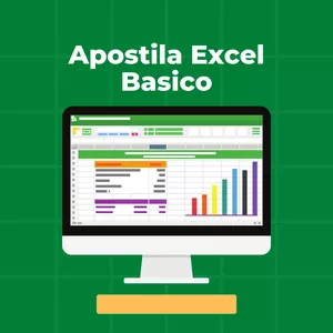 Imagem de capa para o Ebook Apostila curso de Excel basico