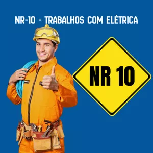 Imagem do curso NR-10 - Trabalhos com elétrica