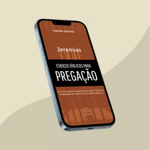 Imagem de capa para o Ebook Esboços Bíblicos Para Pregação - Jeremias