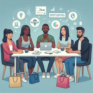 Imagem de capa para o Curso online Como Iniciar um Comércio Virtual com Dropshipping (Estoque Zero e Investimento Mínimo)