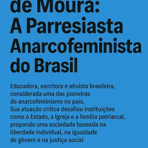 Imagem de capa para o Ebook Maria Lacerda de Moura: A Parresiasta Anarcofeminista do Brasil