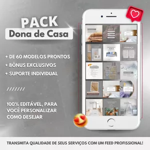 Imagem de capa para o Ebook Pack Dona de Casa