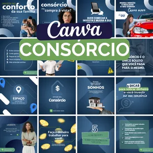 Imagem de CANVA CONSÓRCIO criado por Magda Spengler na hotmart