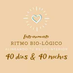 Imagen principal del producto RITMO BIO-LÓGICO: Entrenamiento para alinear tu reloj interior