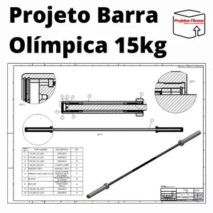 Imagem de capa para o Curso online Método para Fabricar Barra Olímpica 15kg + Projeto completo