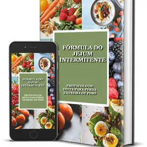 Imagem de capa para o Ebook Fórmula do Jejum Intermitente