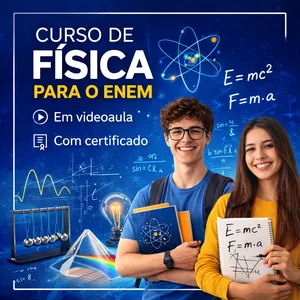 Imagem de Curso de Física - Enem  criado por Qualifica Brasil na hotmart