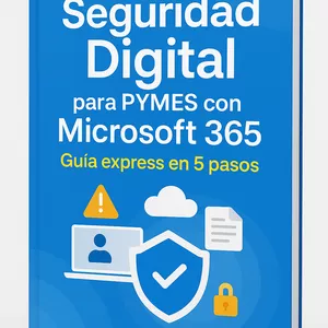 Imagen de portada para Ebook Seguridad Digital para PYMES con Microsoft 365 – Guía express en 5 pasos