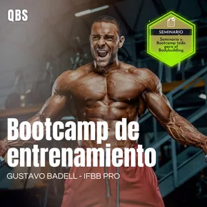 Imagen de portada para Curso online Bootcamp entrenamiento con el IFBBPRO Gustavo Badell