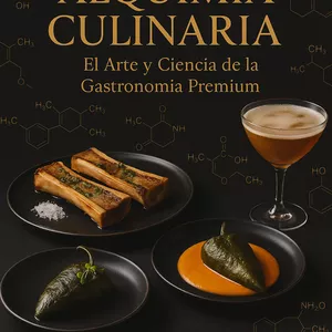 Imagen de portada para Ebook ALQUIMIA CULINARIA El Arte y Ciencia de la Gastronomía Premium