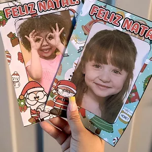 Imagem de capa para o Ebook Moldura para foto de natal vertical