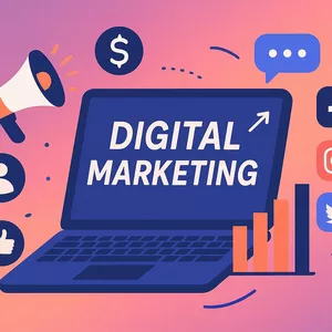 Imagem de capa para o Curso online Marketing digital 
