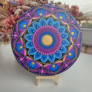 Imagen de portada para Curso online Curso online de pintura de mandalas con puntillismo