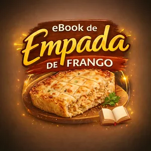Imagem de capa para o Ebook Ebook da empada cremosa de frango