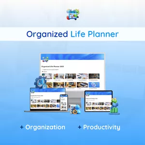 Cover image for Online course Organized Life Planner