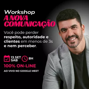 Imagem de capa para o Curso online Workshop A Nova Comunicação