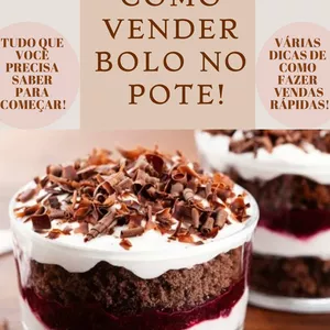 Imagem de capa para o Ebook Saiba como vender bolos no pote!