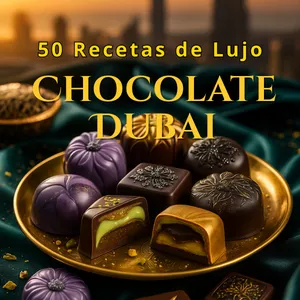 Imagen de portada para Curso online 50 Recetas de Lujo - Chocolate Dubai