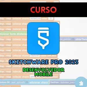 Imagem de capa para o Curso online Desenvolvedor Mobile Sketchware Pro 2023