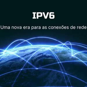 Imagem de capa para o Ebook IPV6 - Uma nova abordagem do protocolo e Como implementá-lo na sua rede
