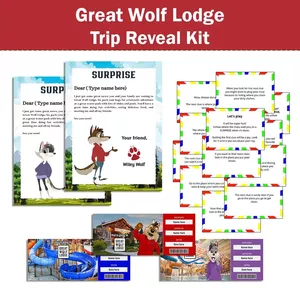 Cover image for Online course Great Wolf Lodge Trip reveal 