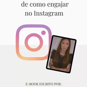 Imagem de capa para o Curso online E-Book simplificado de como engajar no Instagram