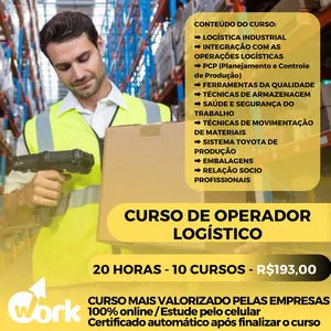 CURSO DE OPERADOR LOGÍSTICO