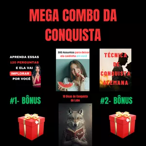 Imagem de capa para o Ebook Mega Combo da Conquista