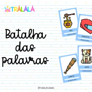 Imagem de capa para o Curso online Batalha da palavras