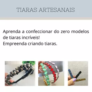 Imagem principal do produto Tiaras Artesanais 